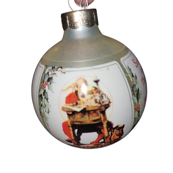 Vintage 1989 Hallmark Norman Rockwell Saturday Evening Post Ornament - Picture 8 of 9